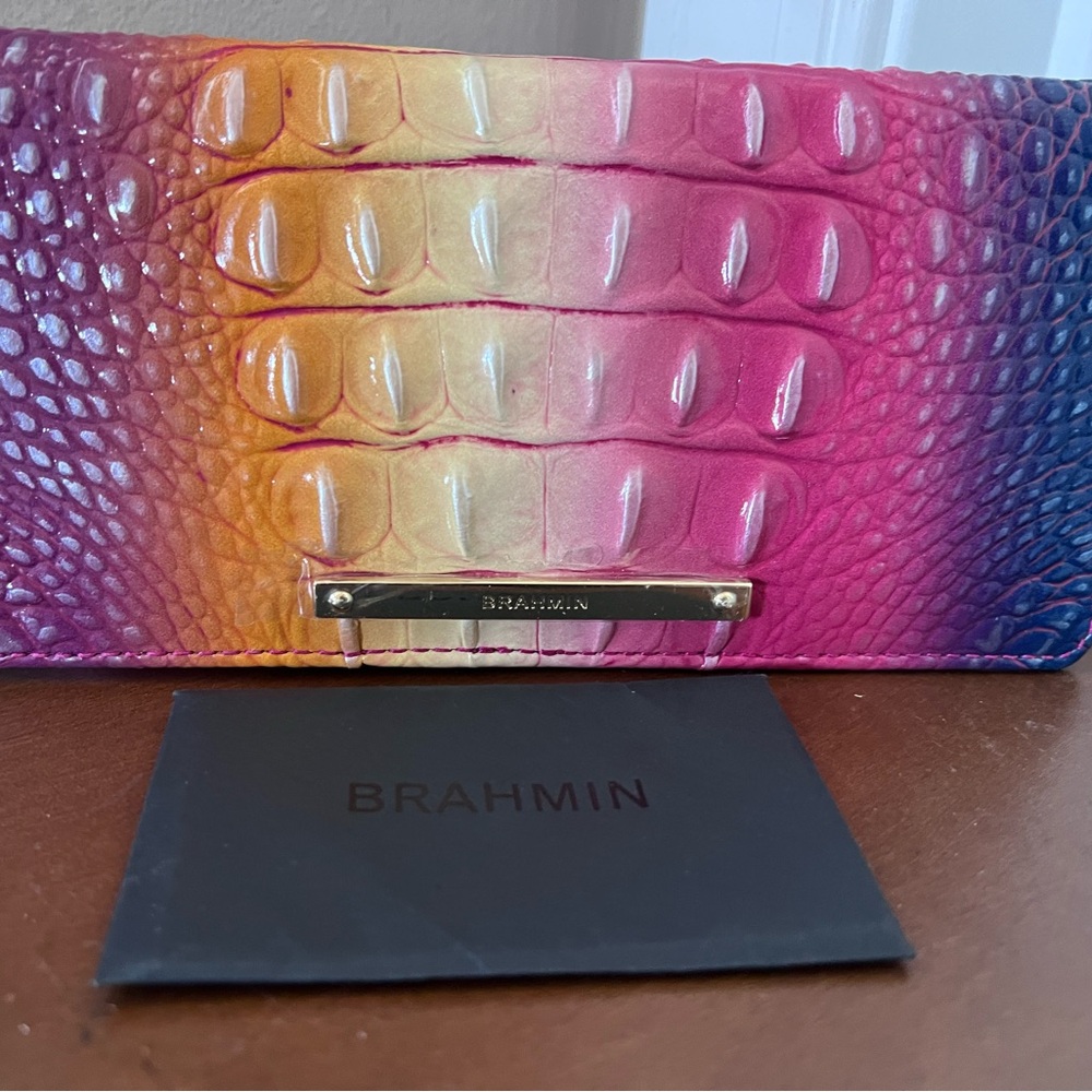 Brahmin nwt multicolor wallet